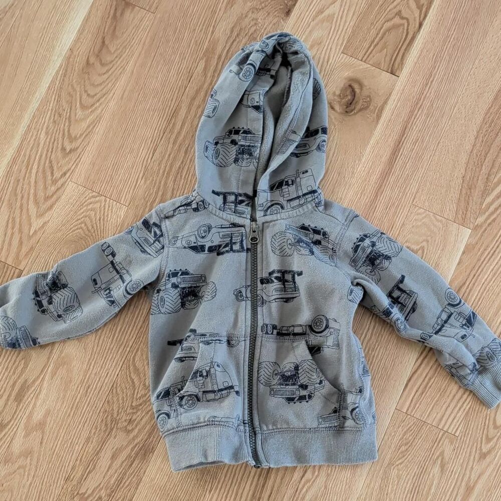Carter-s Grey and Black Hoodie